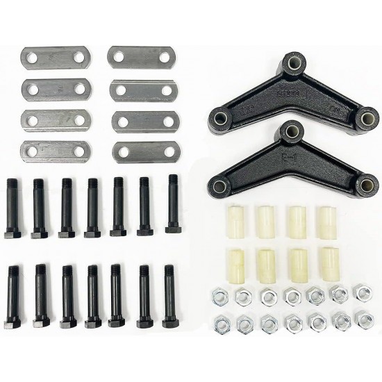 3,500 lbs. Tandem Trailer Axle Suspension Kit (Leaf Springs, Shackle & U-Bolt kit)