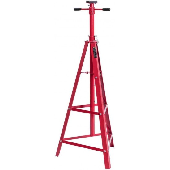 Under Hoist Tripod Stand, Jack Stands 2 Ton High Lift Jack Stand Reach Under Hoist Stand, Heavy Duty Steel Under Hoist Jack Stand