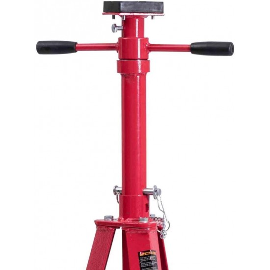 Under Hoist Tripod Stand, Jack Stands 2 Ton High Lift Jack Stand Reach Under Hoist Stand, Heavy Duty Steel Under Hoist Jack Stand