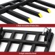 Clamp on Debris Forks Fits 48'' Bucket, 2500 lbs Heavy Duty Quick Attach Pallet Forks for Tractor Loader Skid Steer