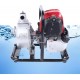 38CC 4-Stroke Gas Powered Water Transfer Pump, 1.2KW Gasoline Engine Transfer Irrigation Water Pump, 1 Garden Water Transfer Irrigation Pump for Irrigation Pool 8500R/MIN