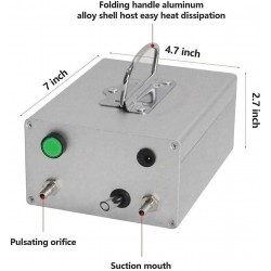 Cow Milking Machine Cow Goat Milking Machine, Pulsation Vacuum Pump Milker, Automatic Portable Livestock Milking Equipment (7L/14L,for Goat) (Color : 14L, Size : for Goat)