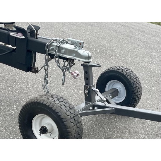 TMD-800ATV ATV Weight Distributing Adjustable Trailer Dolly , Black