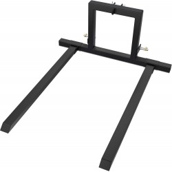 3 Point Hitch Pallet Fork 1500 lbs Capacity Adjustable Pallet Fork Attachments for Category 1 Tractor