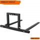 3 Point Hitch Pallet Fork 1500 lbs Capacity Adjustable Pallet Fork Attachments for Category 1 Tractor