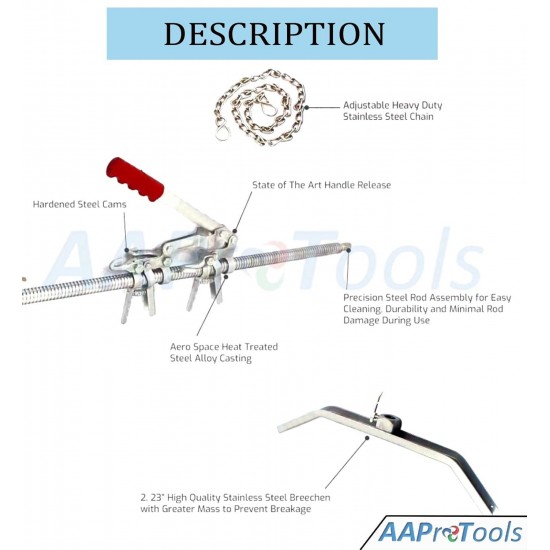 CALF PULLER VETERINARY INSTRUMENTS A+ QUALITY