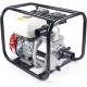 Gasoline Engine Water Pump,210cc 4-stroke 6.5HP Gas-Powered Water Transfer Pump,Low Noise Power Water Pump,2 inch Manual Gas Water Pump for Farmland Lawn Garden,Red