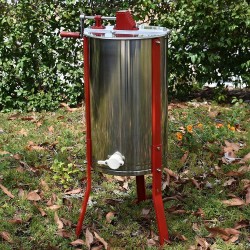 GOODLAND BEE SUPPLY Hardin Professional 2 Frame Manual Honey Extractor, Metallic