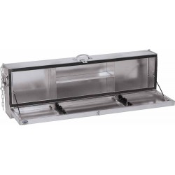 Livestock Hanging Galvanized Steel Showbox , 15.00 x 8.50 x 16.00