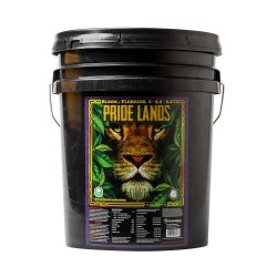 Pride Lands Premium Organic Bloom Fertilizer with NO Fillers, Bigger Buds, Flowers, Brighter Plants with Our Complete Bloom Nutrients, Recharge Soil and Boost Growth with Optimal Blend of NPK, 35 lb