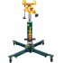 Hydraulic Transmission Jack - Telescopic Air Manual Lifting with Foot Pump - 1000 lb. Capacity for Garage Shop