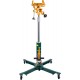 Hydraulic Transmission Jack - Telescopic Air Manual Lifting with Foot Pump - 1000 lb. Capacity for Garage Shop