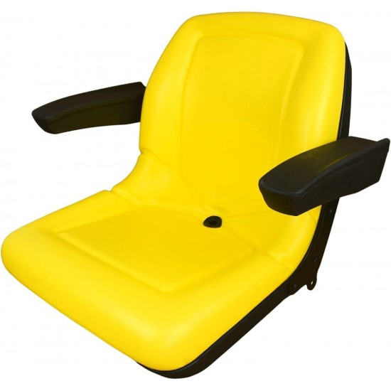 Tractor Seat & Armrests for John Deere X300 X300R X304 X320 X324 X340 X350 X350R X354 X360 X370 X380 X384 X390 X394 Mower. AM136044 AUC11188 AUC13500 (SAME DAY )