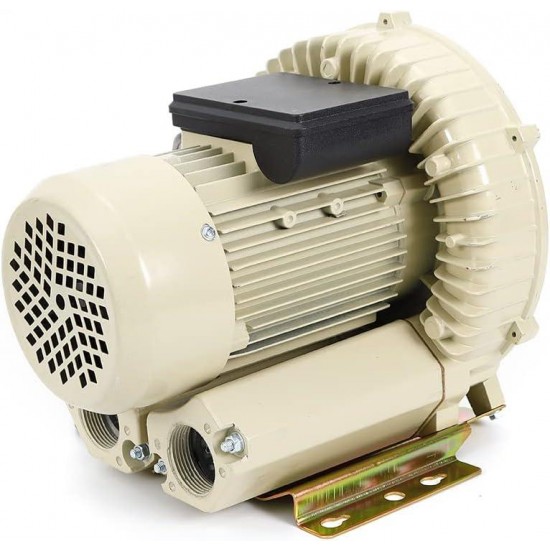 Commercial Air Pump Blower,Commercial Aquaculture Vortex High Pressure Air Blower,370W High Pressure Commercial Air Pump Blower for Aquarium Pond Fish Tank