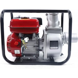 Gas Water Pump, 3Inch 7.5HP Commercial Semi-Trash Gas Powered Water Pump, 3000W 60M³/H Inlet & Outlet High Pressure Garden Irrigation Pump, Portable Water Transfer Pondpump For Agricultural