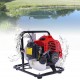 Gas Gasoline Water Pump, 43CC 2HP 7000rmp 2-Stroke Industrial Water Pump Air-Cooled Gasoline High Pressure Pump for Irrigation Pool, Landscaping or Gardening Irrigation