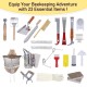 10-Frame Beehive Starter Kit with Window for Beekeeping - Double Wax Coated Bee Hive Box Kits for Beginners - Supplies-All Complete Honey Bees Hives Keeping Tool Set for Bee Keeper