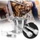 Portable Electric Milking Machine 5L Goat Milker Machine Sheep Milker for Sheep/Goat/Cow with Vacuum-Pulse Pump Stainless Steel Easy to Clean(Cow)