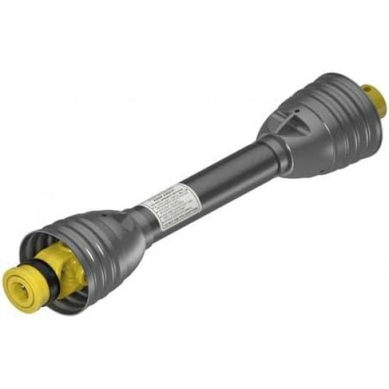 AB4 Series PTO Driveline Shaft 37 Compressed Length 1-3/8-6 Spline X 1-3/8 Round Pin