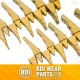 6737322Y Assembly Bobcat Style Bucket Teeth/Adapter/Felx Pin/Bolt and Nut (10 Set)