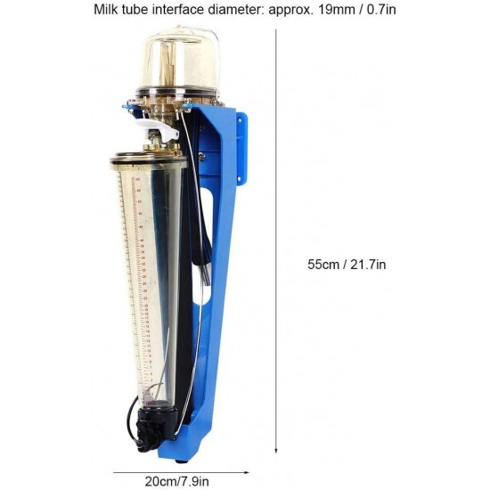 Milk Meter, PSU Milking Parlour Efficient Milk Meter Animal Milking Machine in Modern Breeding and Animal Husbandry (31kg for Sheep)