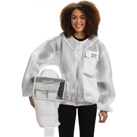 K85 Ultralight Beekeeper Jacket with Square Veil