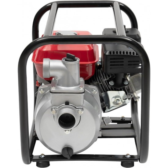 2inch Gasoline Engine Water Pump,7.5 HP 212cc 4-Stroke Gas Powered Trash Water Transfer Pump Garden Farm Irrigation Petrol Pump,Portable High Pressure with 24.61 ft Hose for Irrigation Pool