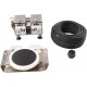 Aeration System for up to 1 Acre Ponds & Lakes 1/2HP Compressor Kit + One roll of 100' Weighted Tubing +One Diffuser