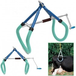 Cow Hip Lift OB Calving Milking Birthing Lame Cow 2204LB Adjustable Clamp Farm