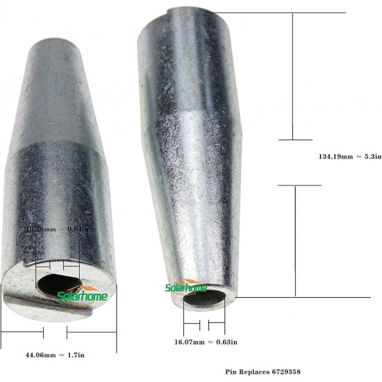 Pin and Bushing Kit 6805453 6577954 7139943 225855 665170 6729358 9 17C660 619021 85D6 for Bobcat S220 S250 S300 S330 A300 T250 T300 T320 Skid Steer Loader Bucket Lower Upper