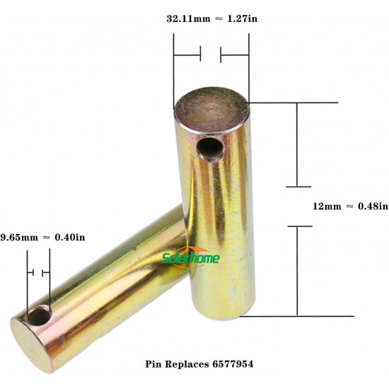 Pin and Bushing Kit 6805453 6577954 7139943 225855 665170 6729358 9 17C660 619021 85D6 for Bobcat S220 S250 S300 S330 A300 T250 T300 T320 Skid Steer Loader Bucket Lower Upper