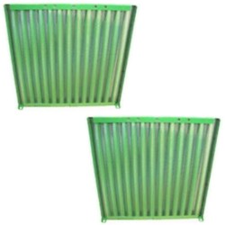 AR65459 Set of (2) Side Screens 21 x 24 Fits John Deere Tractor Models: 4040 & 4230