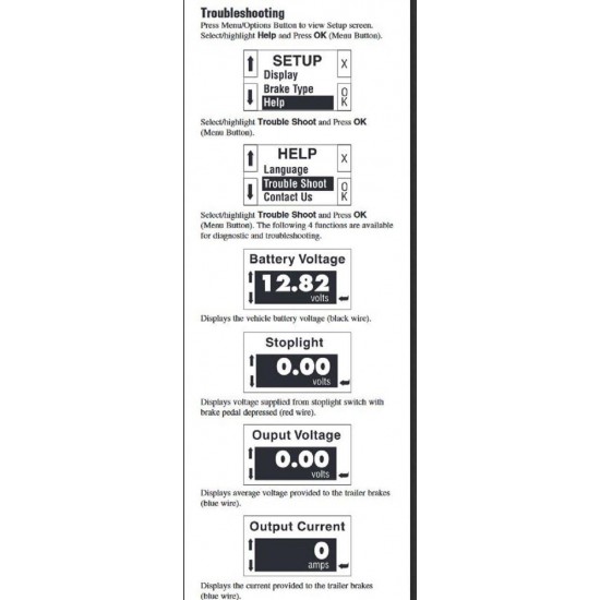 90195 P3 Electronic Brake Control , silver, Single