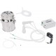 Milking Machine for Sheep 5L Mini Electric Pulsation Milking Machine Milker Livestock Husbandry and Breeding Machine Voltage 100-240V(4#)