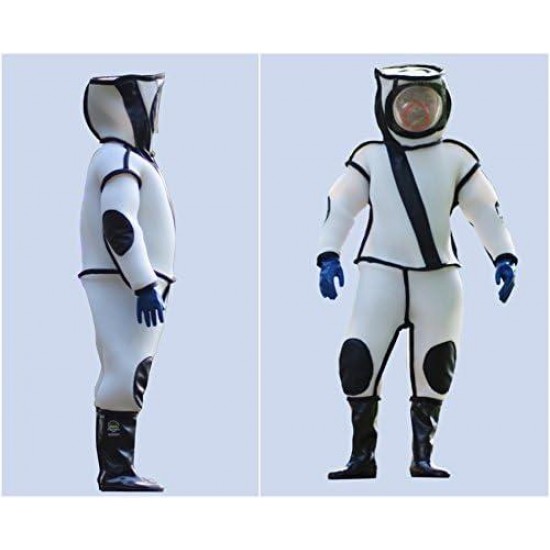 Professional Protective Beekeeping Suit Thick Full Body Clothing with Shoes and Glove,Anti-Wasps,Vespinae, Yellowjackets,Breathability and Safety (XL)