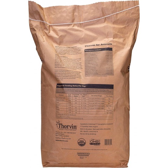 BND 061008 Natures Best Organic Feed - Thorvin Organic Kelp F/Animal 3420