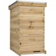 NuBee Starter 10 Frame Beehive Kit - Includes 2 Hive Bodies, 1 Super Box, Pine Frames, Wax Coated Foundations and More