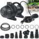 91018 3000 GPH Submersible Water Pump for Pond Waterfall Fountain Hydroponics Aquarium Skimmers Filter System Fish Tank Koi Pool Up To 3000 Gallons with 20FT Cord, 165W, 15FT High Lift