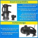 91018 3000 GPH Submersible Water Pump for Pond Waterfall Fountain Hydroponics Aquarium Skimmers Filter System Fish Tank Koi Pool Up To 3000 Gallons with 20FT Cord, 165W, 15FT High Lift