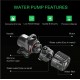 1600 GPH Submersible Water Pump and 10 x 13 Feet Pond Liner Combo, 100W Pond Pump, Ultra Quiet Aquarium Pump with 14FT. Lift Height for Pond, Waterfall, Fish Tank, Statuary, Hydroponic