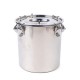 Pulsation Milking Machine Single Bucket Piston Vacuum Pulsation Milking Machine 304 Stainless Steel Goat Cow Milking Supplies for Cows Cattle or Sheep Optional (for Goat 5L)