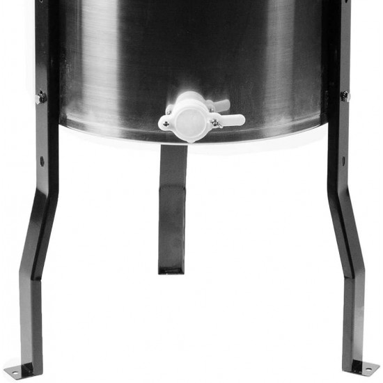 Electric Honey Extractor 8 Frame Rack(only 4 Deep Frames), Stainless Steel, Powered Honeycomb Drum Spinner BEE-V004E