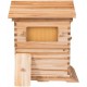 Bee Hives Boxes and Frames Starter Kit 7Pcs Automatic Wooden Beehive House, Auto Honey Hive Beehive Frames, Beekeeping Wooden House Beehive Boxes for Beekeepers