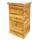 5 Layer Complete Bee Hives and Supplies Starter Kit Beehive Dipped in 100% Beeswax Include Queen Excluder & Cover。(5-Layer，no Frame)