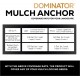 Mulch Anchor 5 Gallon - Mulch Lock and Pea Gravel Stabilizer, Ready to Use Spray, Lasts up to 2 Years, Fast-Dry, Non-Toxic, Strong Mulch Glue for Landscapes