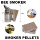 Beehive Starter Kit 10-Frame Bee Boxes and Frames Starter Kit Wax Coated Bee Hives and Supplies Starter Kit Including Beekeepig Tools Kit with Beekeeping Veil