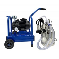 Compact Electric Milking Machine for Cows.