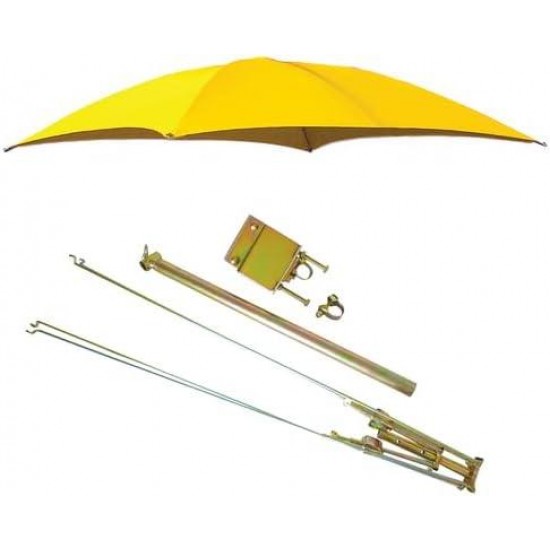 Tractor Umbrella Assy for ROPS Mounts 54 10 oz. Duck Canvas - Yellow