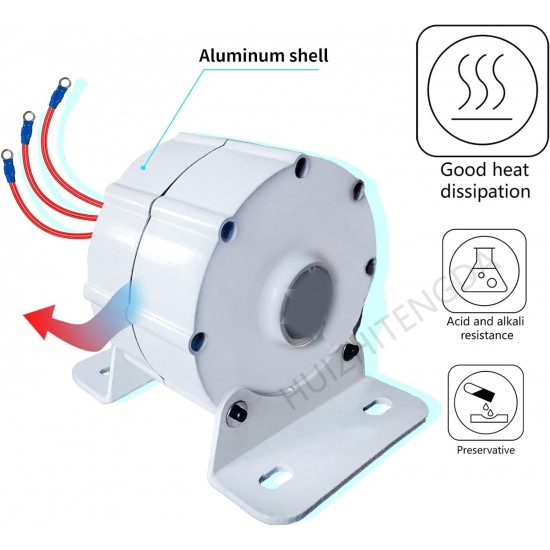 Low RPM 600R/Min 10000W 110V/220V Small Permanent Magnet Generator Ac Alternator for DIY Your Own Horizontal Wind Turbine