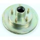 UFP Boat Trailer Replacement 9.75 in Zinc 5 Bolt Integral Hub & Rotor